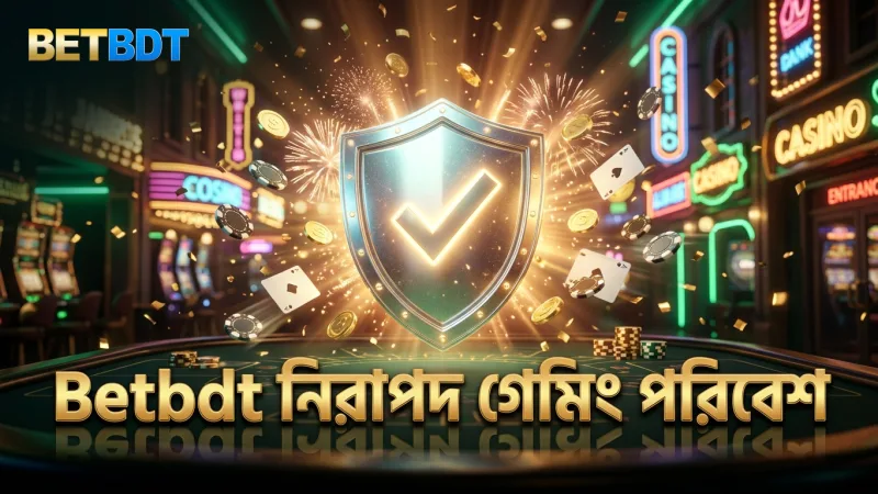 Betbdt প্ল্যাটফর্মে নিরাপদ এবং সুরক্ষিত গেমিং পরিবেশ নিশ্চিত