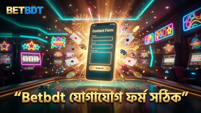 Betbdt যোগাযোগ ফর্মে তথ্য সঠিকভাবে পূরণ করা জরুরি।