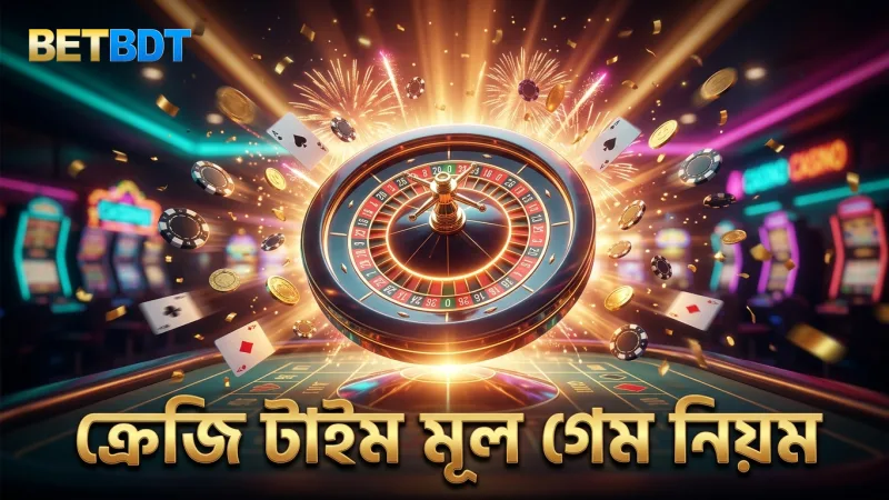 ক্রেজি টাইম মূল গেমের বেটিং নিয়ম এবং কাঠামো ব্যাখ্যা করে