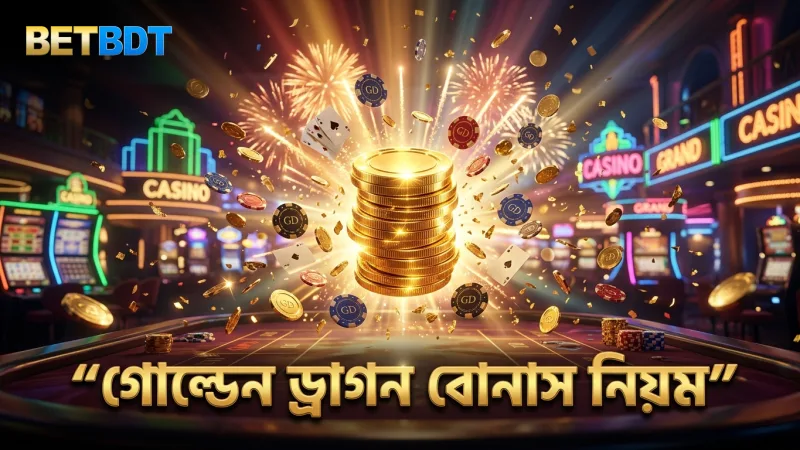 গোল্ডেন ড্রাগন বোনাসের শর্ত ও প্রয়োগ বোঝায়