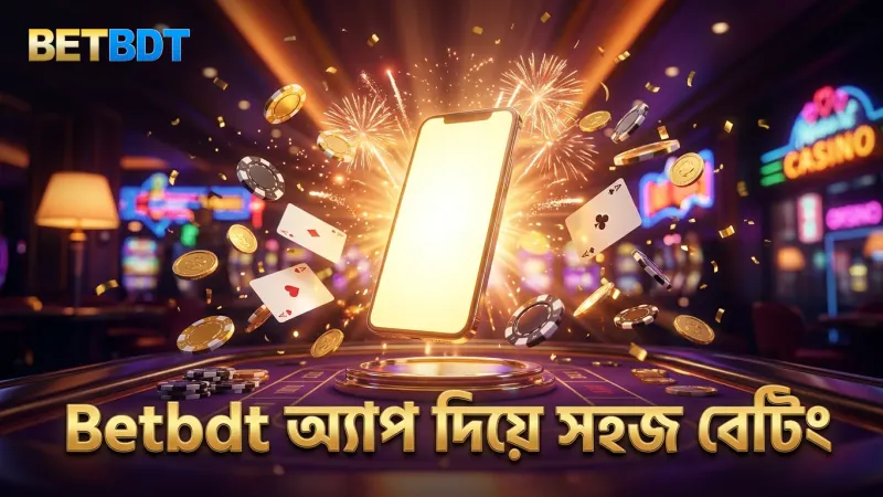 Betbdt অ্যাপের মাধ্যমে মোবাইল থেকে সহজ বেটিং শুরু করুন