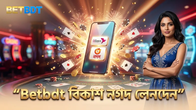 বিকাশ ও নগদে ত্বরিত লেনদেন Betbdt-তে সহজ।