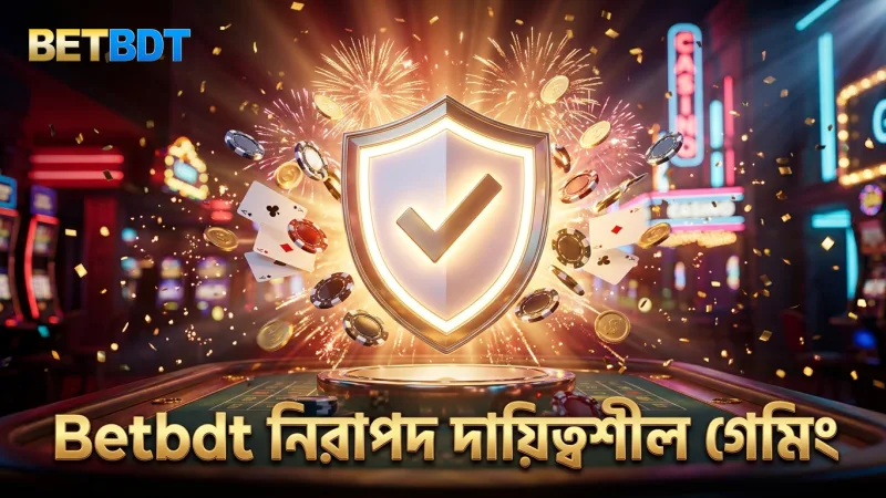 নিরাপদ গেমিং ও দায়িত্বশীল বাজেট Betbdt-এর মূলনীতি।
