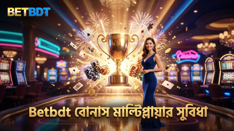 বড় মাল্টিপ্লায়ার পাওয়ার জন্য Betbdt-এর বোনাস ও ফ্রি স্পিন সুবিধা কাজে লাগে