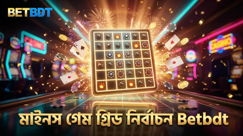 মাইনস গেমে সঠিক গ্রিড নির্বাচন ঝুঁকি কমায় সাহায্য করে