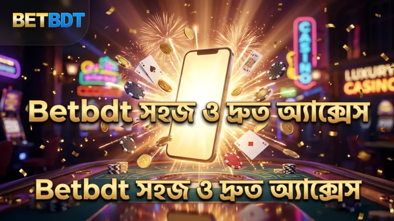 Betbdt প্ল্যাটফর্মে খেলার জন্য দ্রুত ও সহজ অ্যাক্সেস নিশ্চিত।