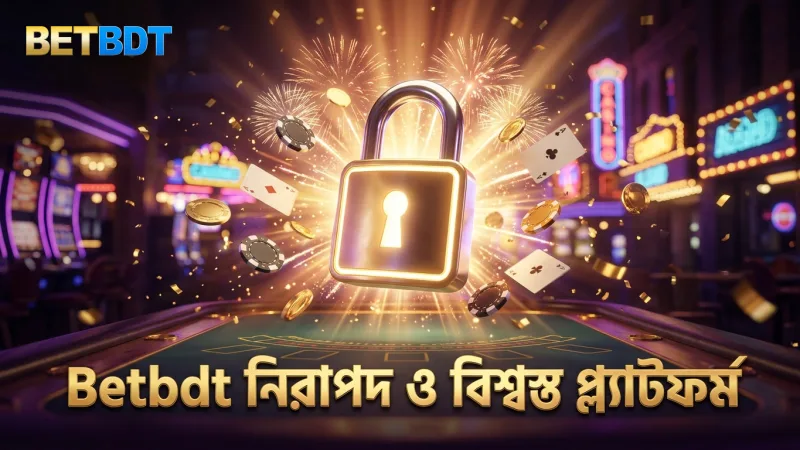 Betbdt-এ নিরাপত্তা ও দায়িত্বশীল গেমিংয়ে গুরুত্ব দেওয়া হয়।